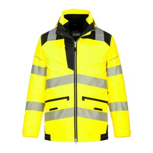 CASACO 5 EM 1 AMARELO ALTA VIS./PRETO PW367